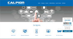 Desktop Screenshot of calpion.com